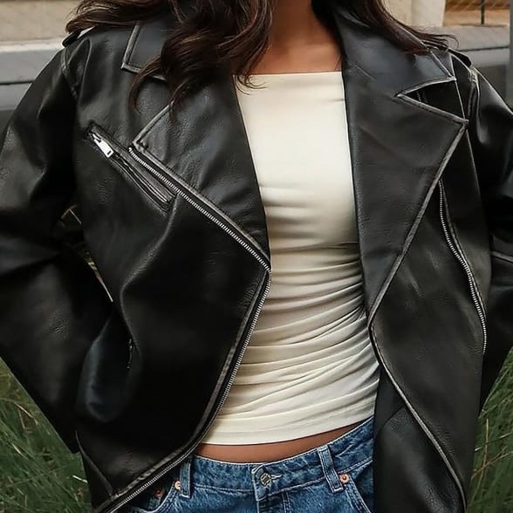 Leather Biker Jacket
